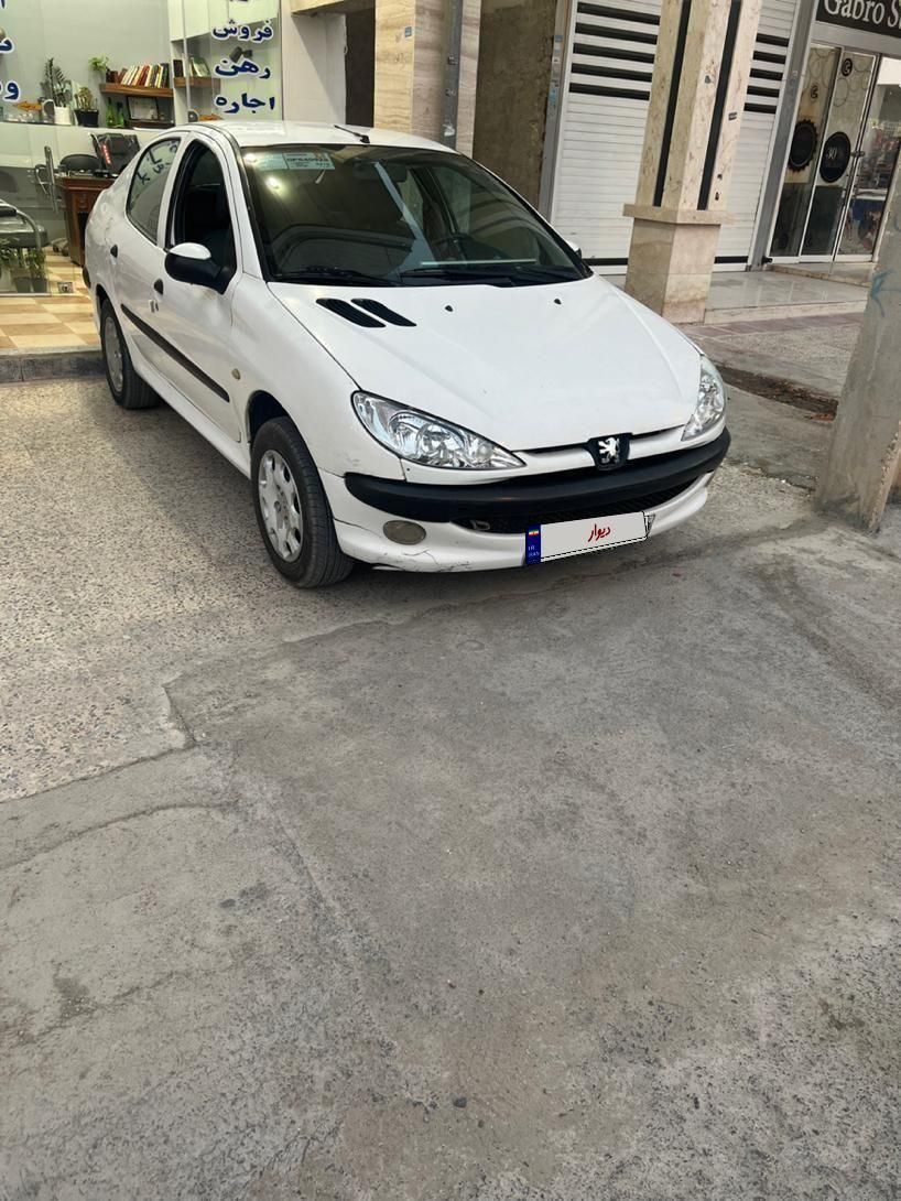 پژو ۲۰۶ صندوق دار v8 - 1390