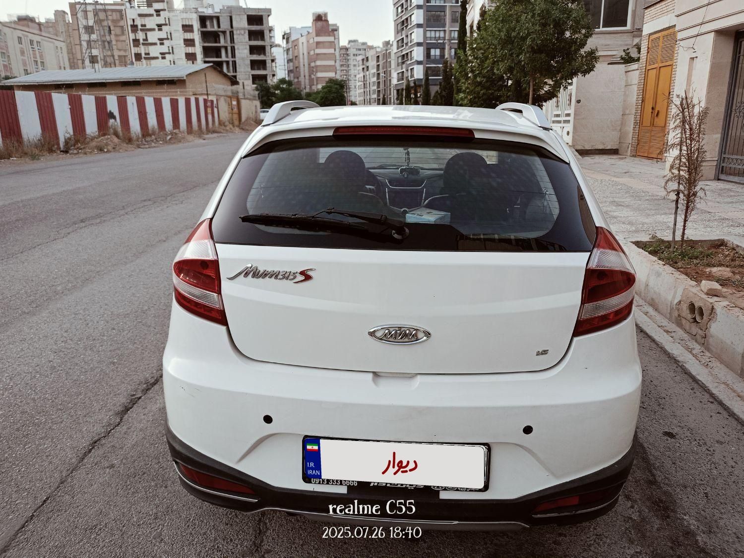 ام وی ام 315 هاچ بک اسپرت لاکچری - 1396