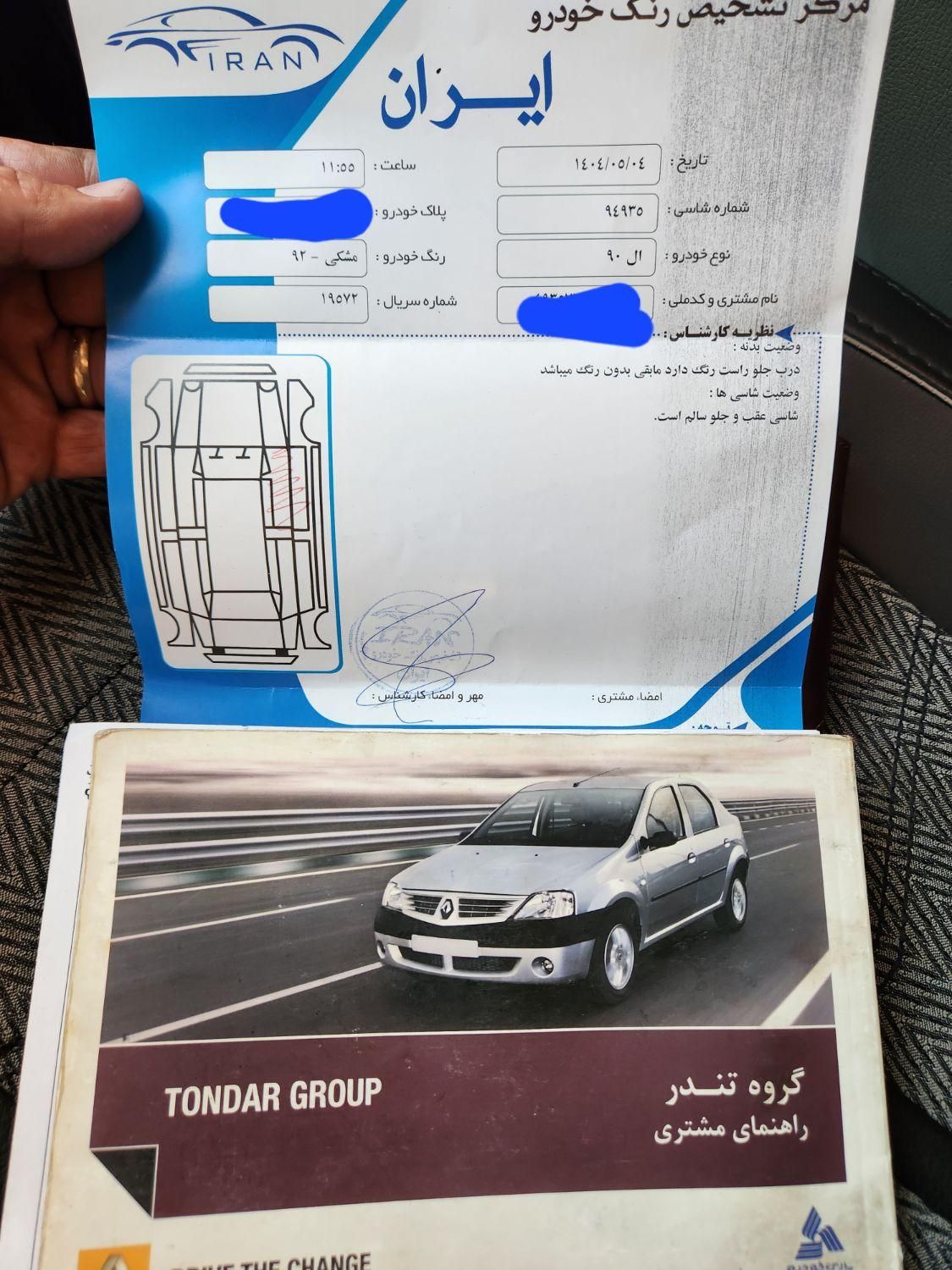 رنو تندر 90 E2 - 1392