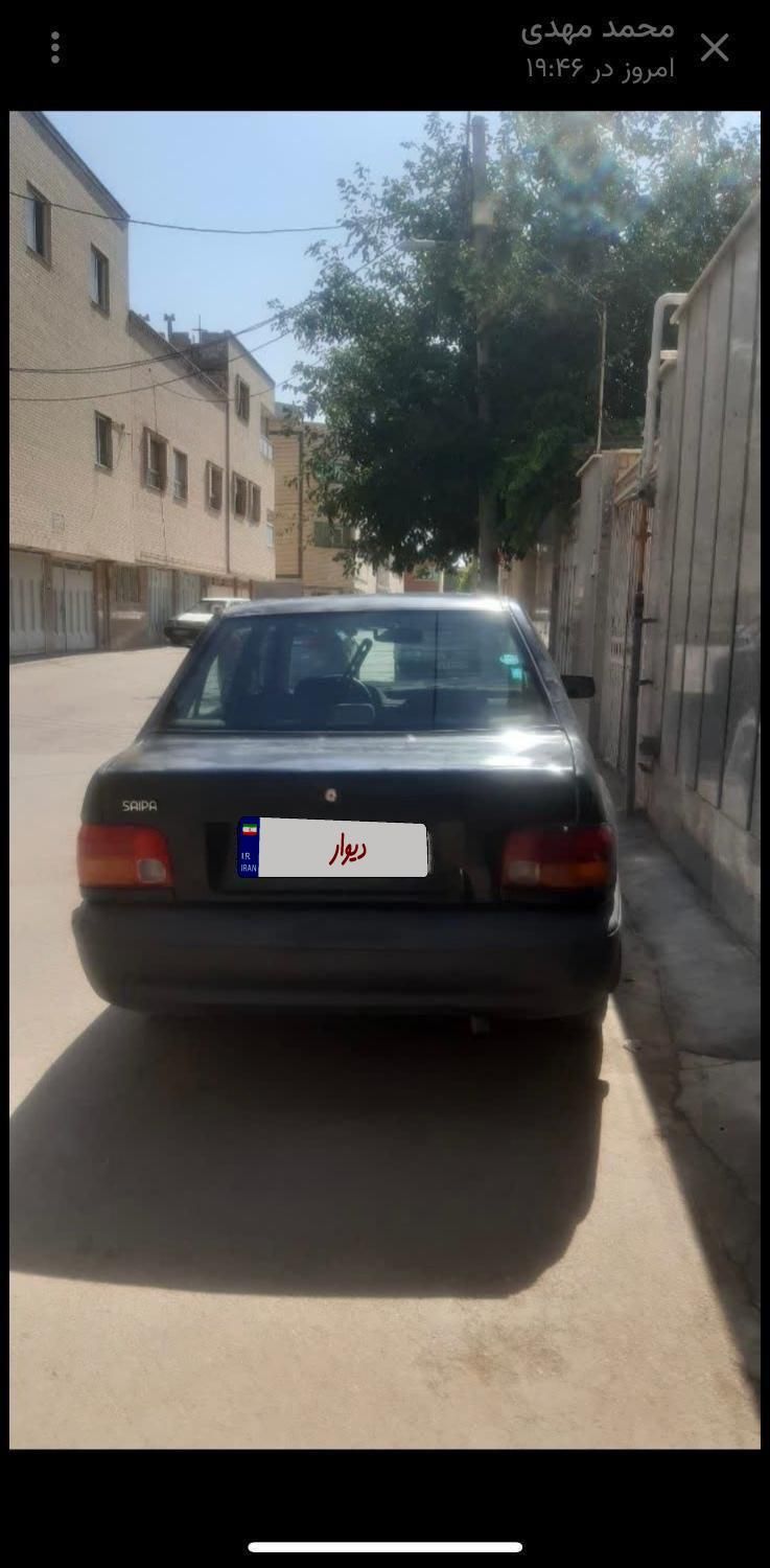 پراید صبا بنزینی - 1383