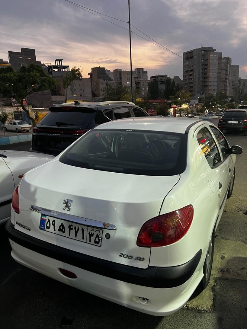 پژو ۲۰۶ صندوق دار v20 - 1390
