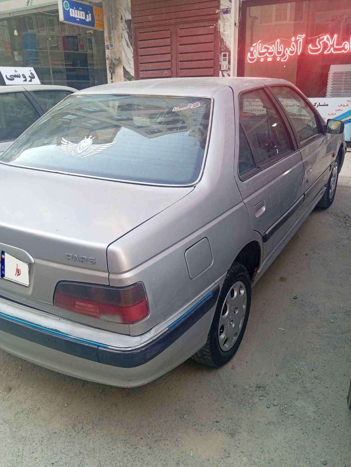 پژو پارس دوگانه سوز - 1386
