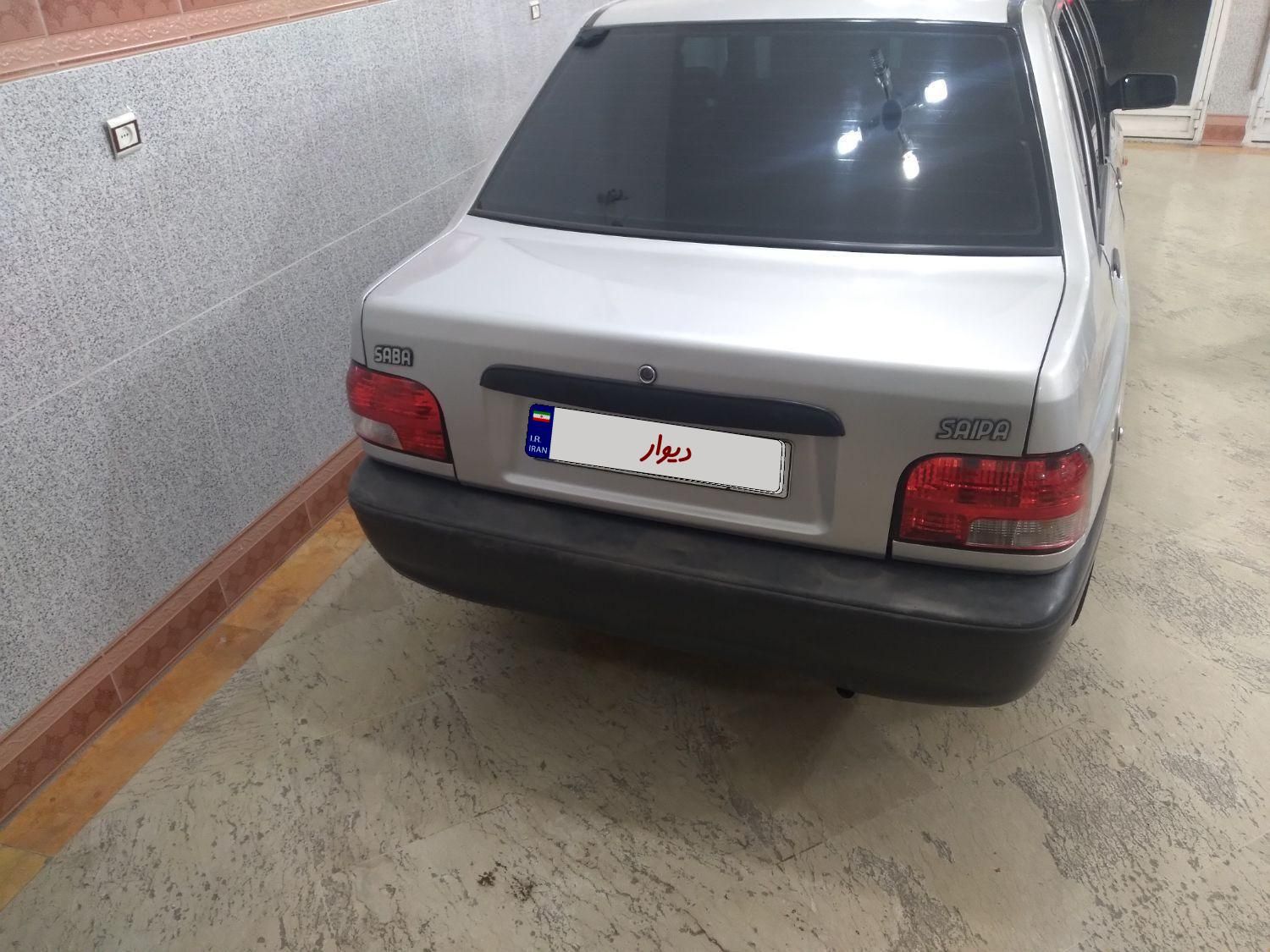 پراید صبا بنزینی - 1386