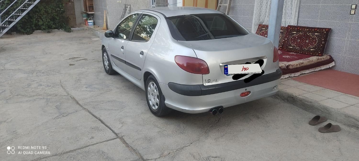 پژو ۲۰۶ صندوق دار v8 - 1386
