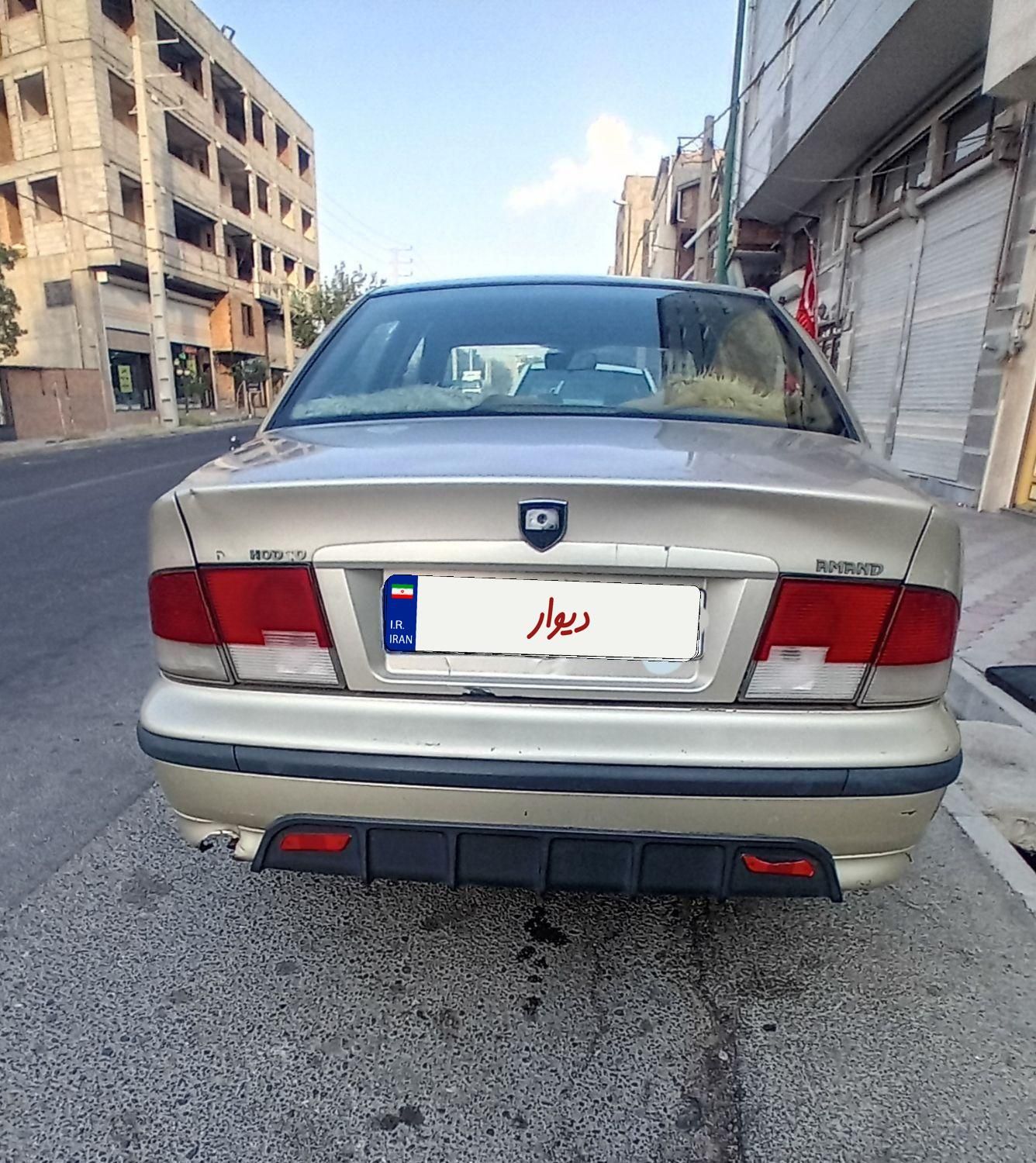 سمند X7 دوگانه سوز - 1384
