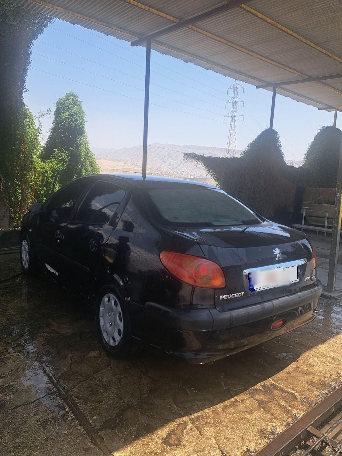 پژو ۲۰۶ صندوق دار v8 - 1393