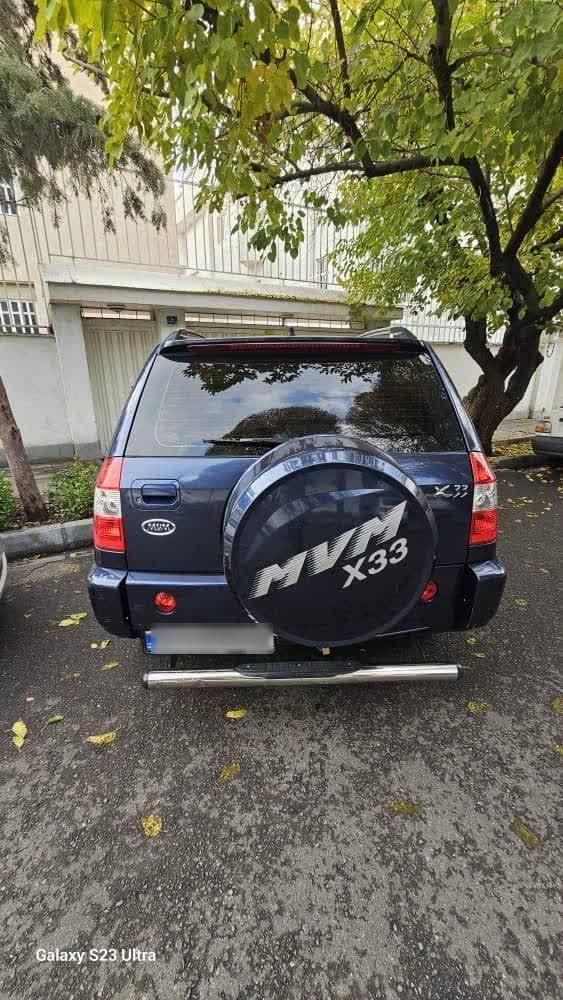 ام وی ام X33 دنده‌ای ساده - 1391