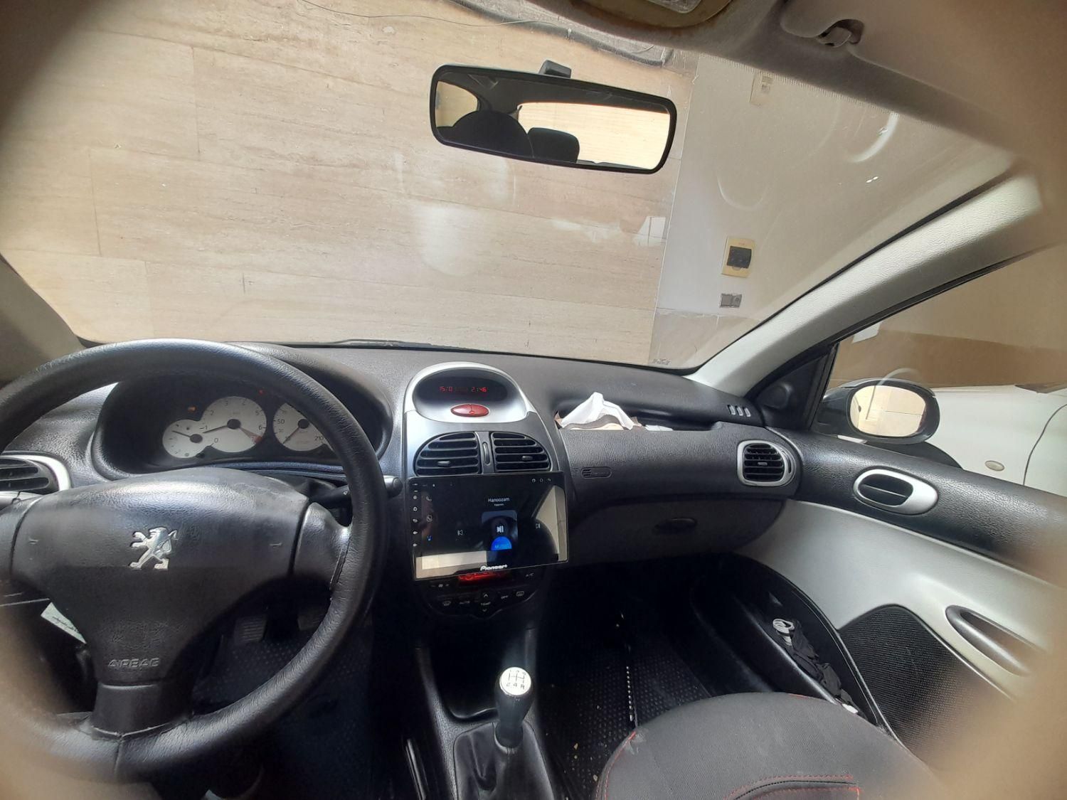 پژو ۲۰۶ صندوق دار v8 - 1389