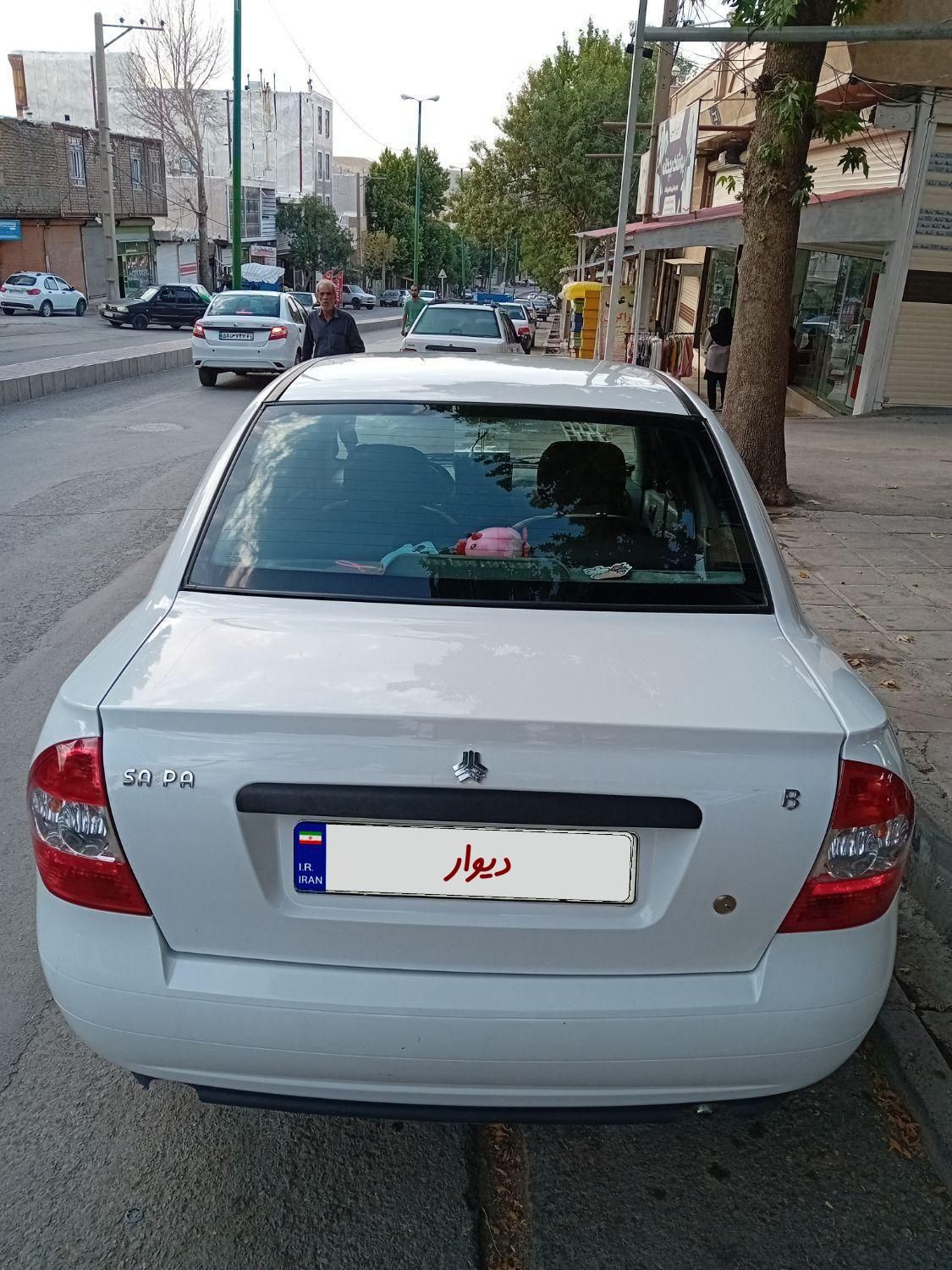 تیبا صندوق دار LX دوگانه سوز - 1394