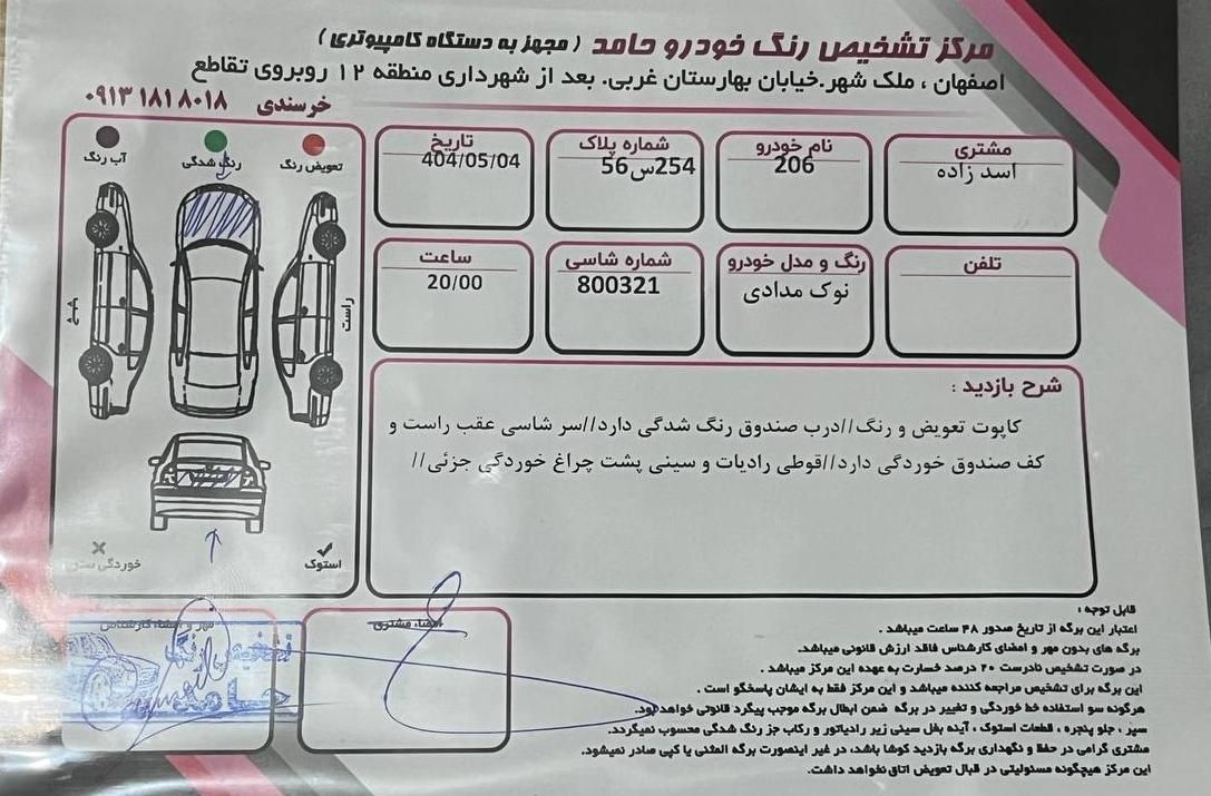 پژو ۲۰۶ صندوق دار v20 - 1387