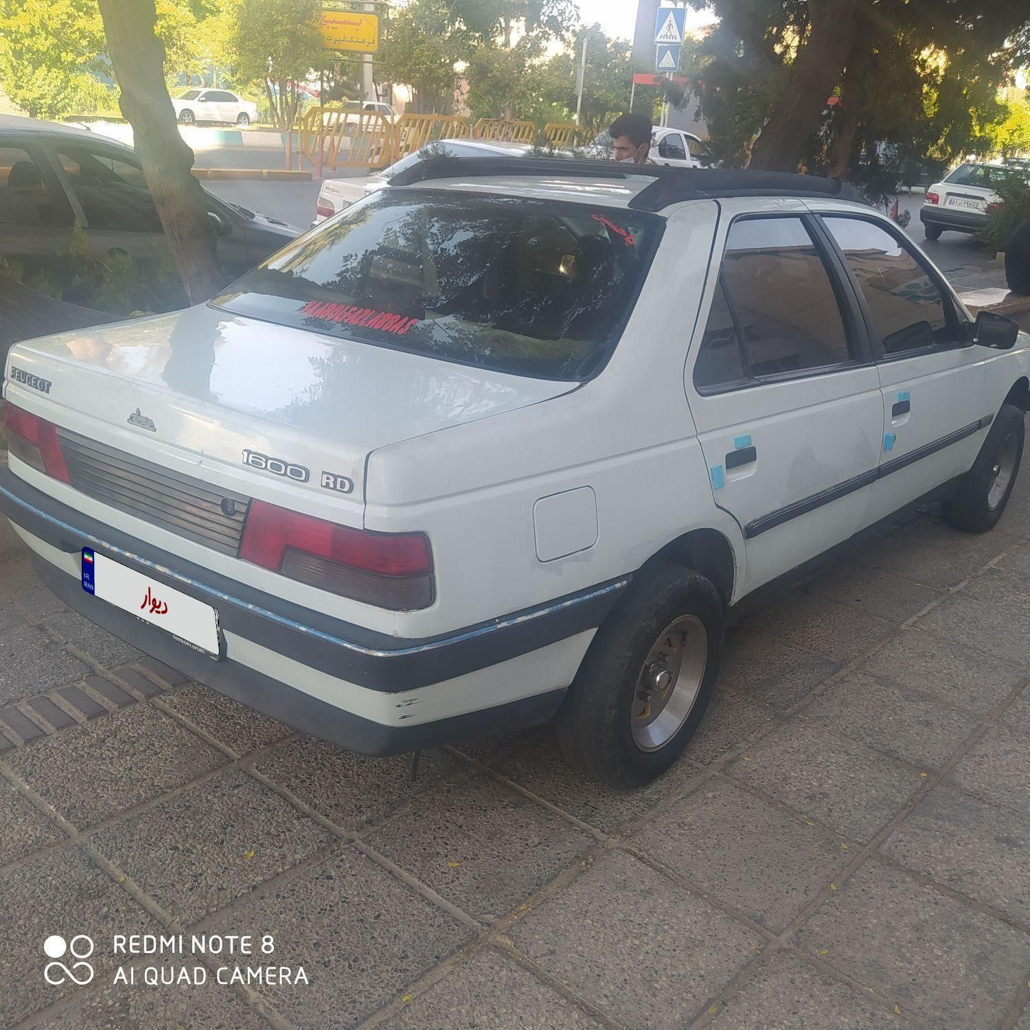 پژو آردی دوگانه سوز CNG - 1378
