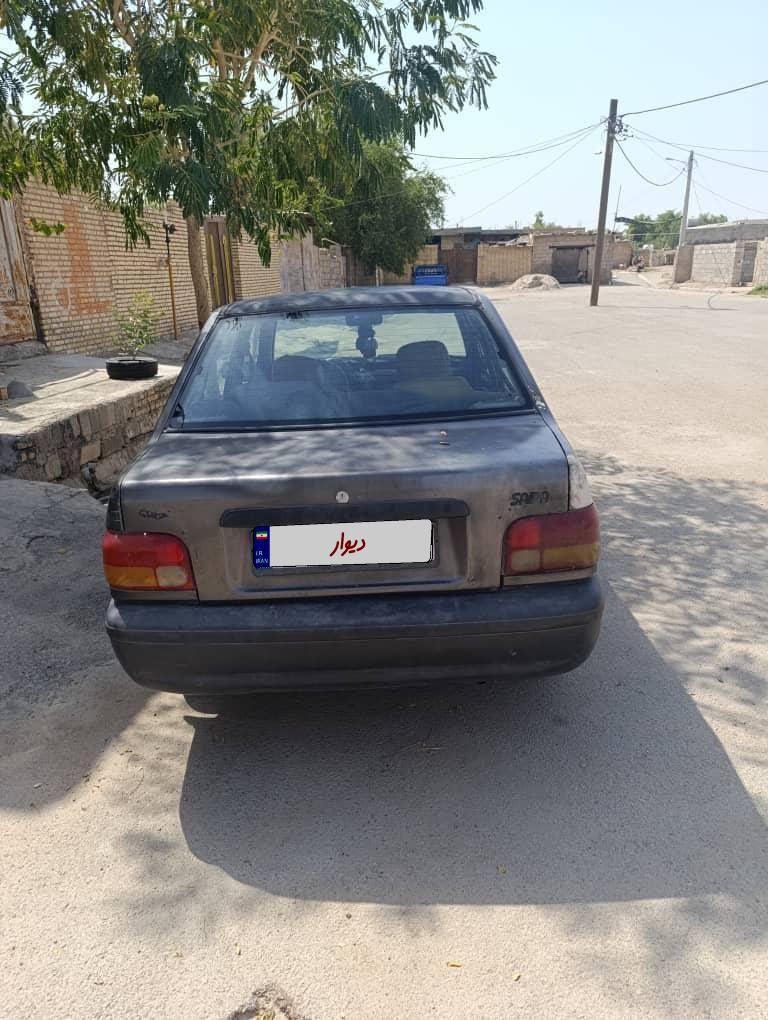 پراید صبا بنزینی - 1386