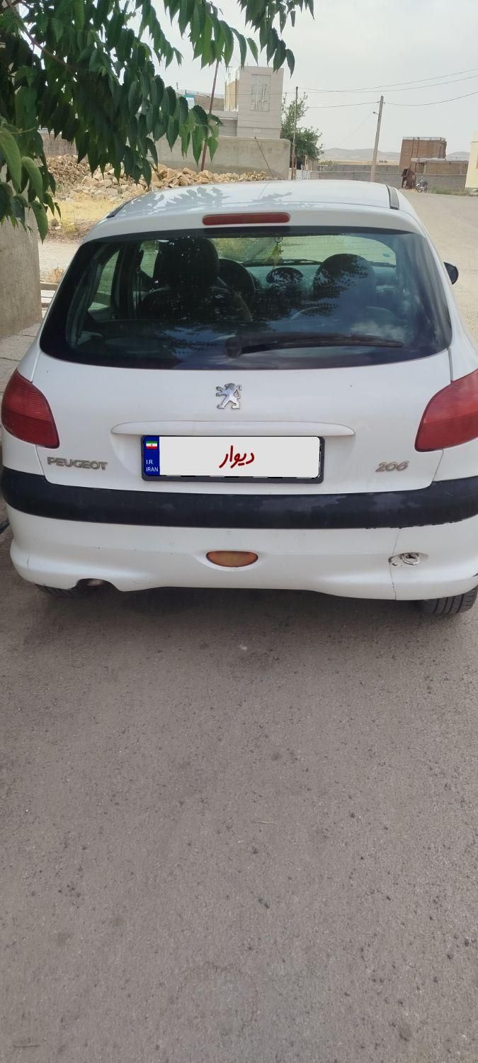 پژو 206 تیپ 2 - 1389