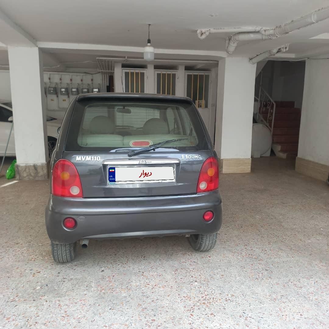 ام وی ام 110 چهار سیلندر دنده ای - 1394