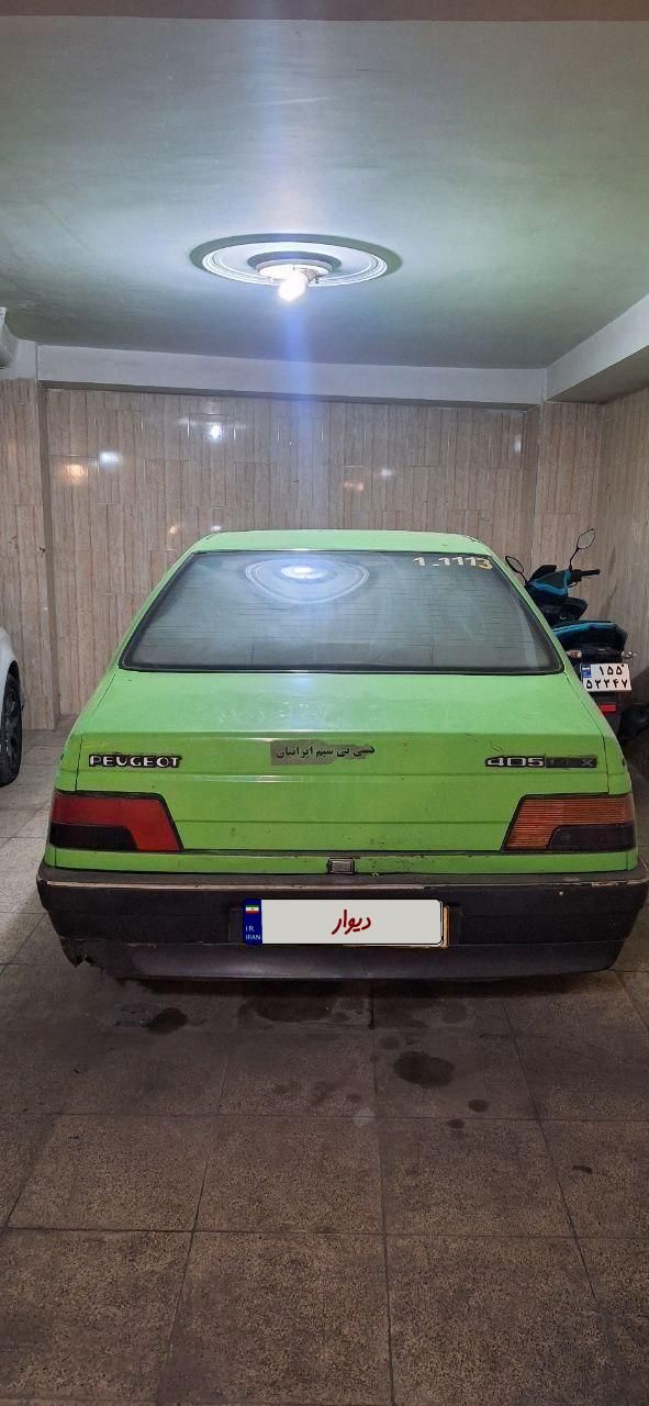 پژو 405 GLX - دوگانه سوز - 1387