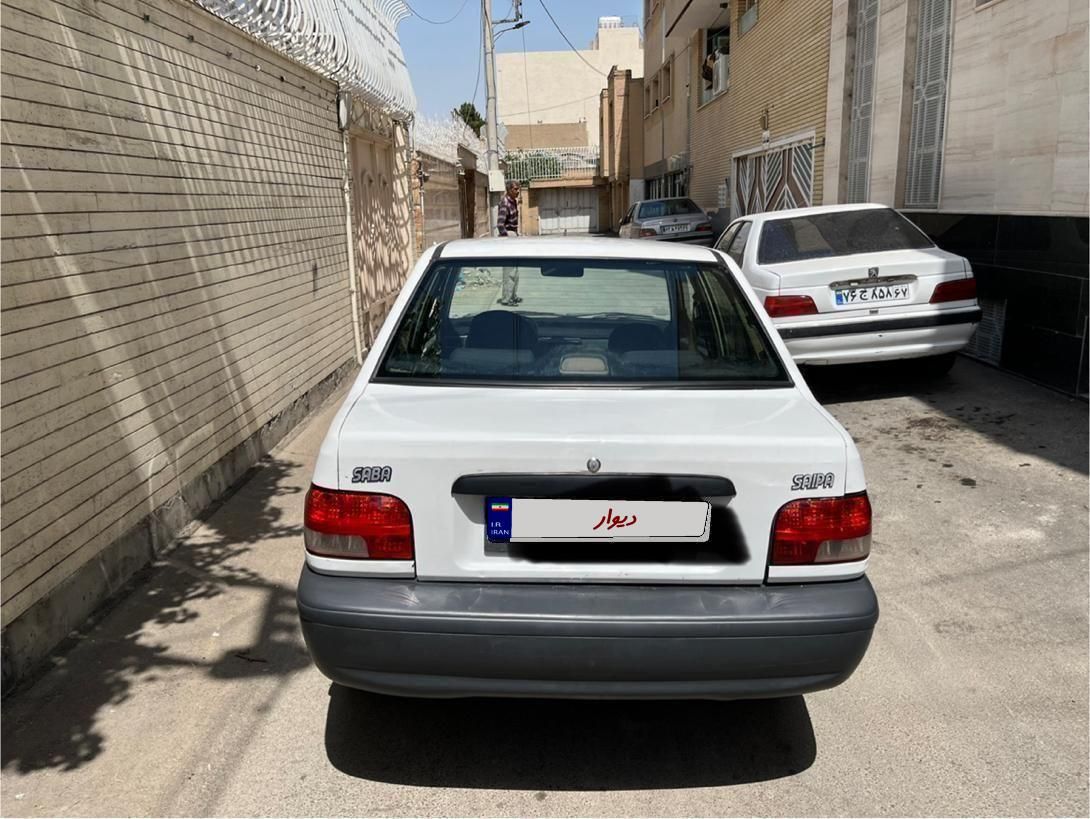 پراید صبا بنزینی - 1387