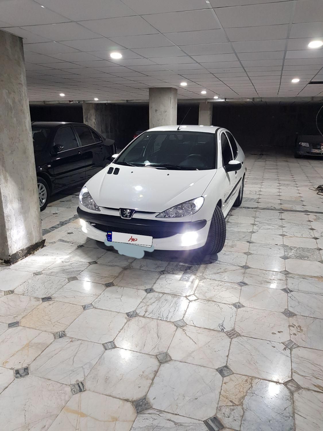 پژو ۲۰۶ صندوق دار v8 - 1396
