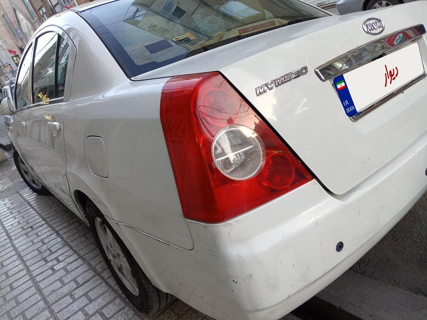 ام وی ام 530 دنده ای - 1392