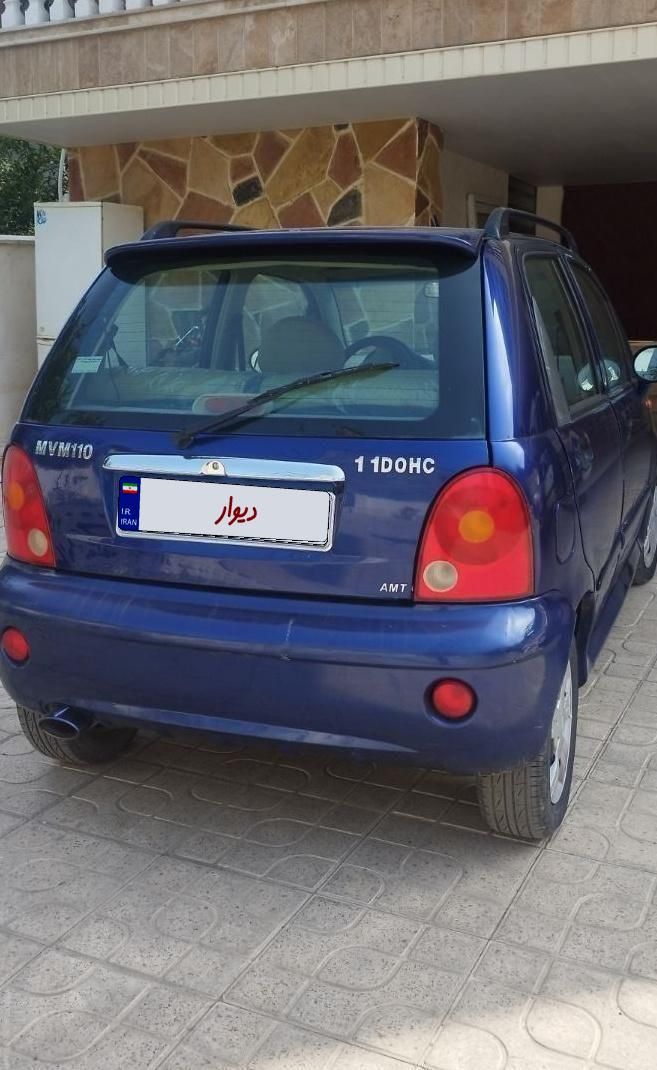 ام وی ام 110 چهار سیلندر اتوماتیک - 1389