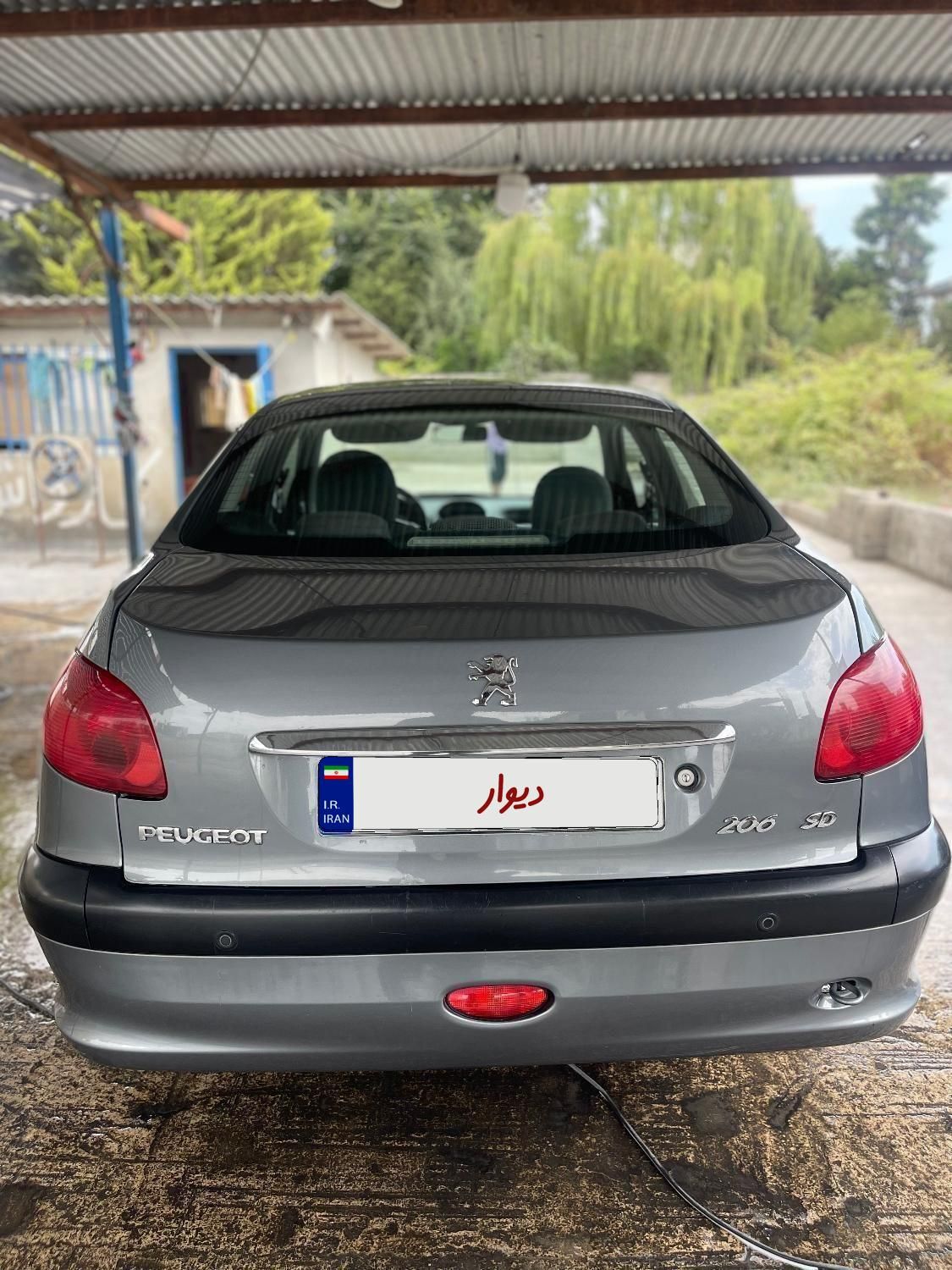 پژو ۲۰۶ صندوق دار v8 - 1397