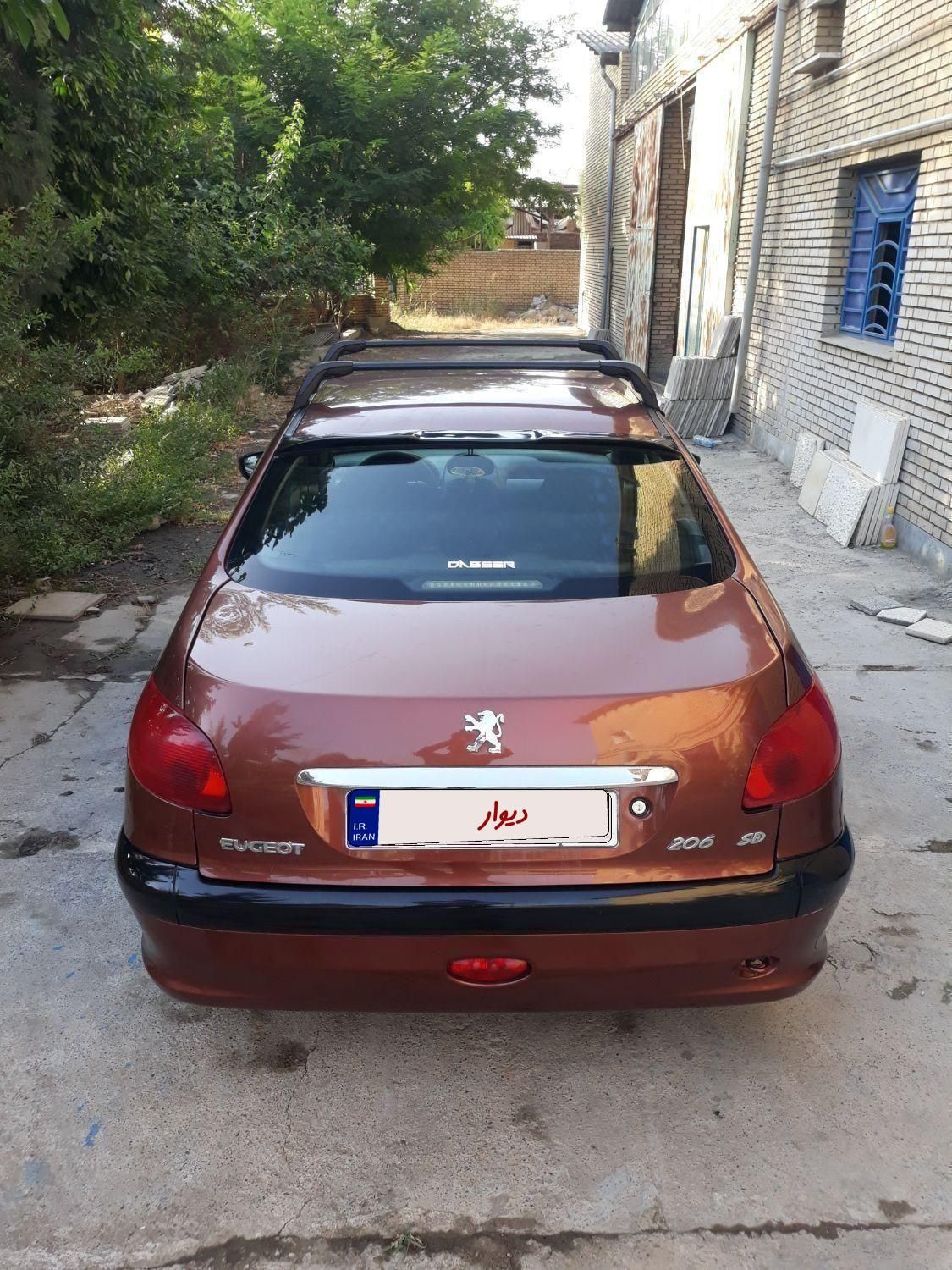 پژو ۲۰۶ صندوق دار v1 - 1386