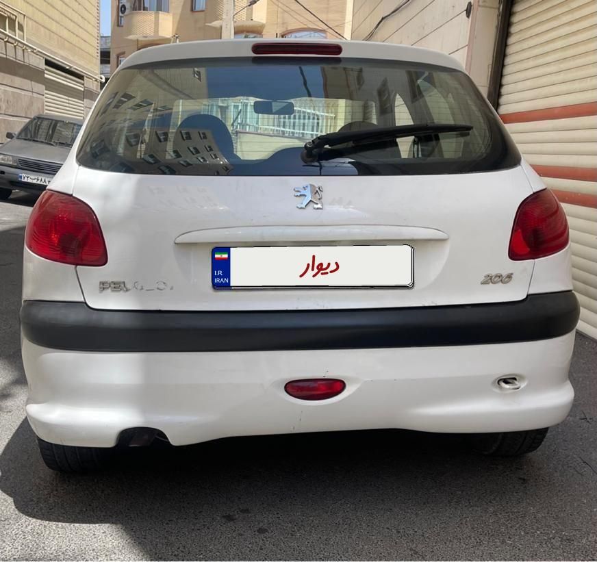 پژو 206 تیپ 2 - 1391