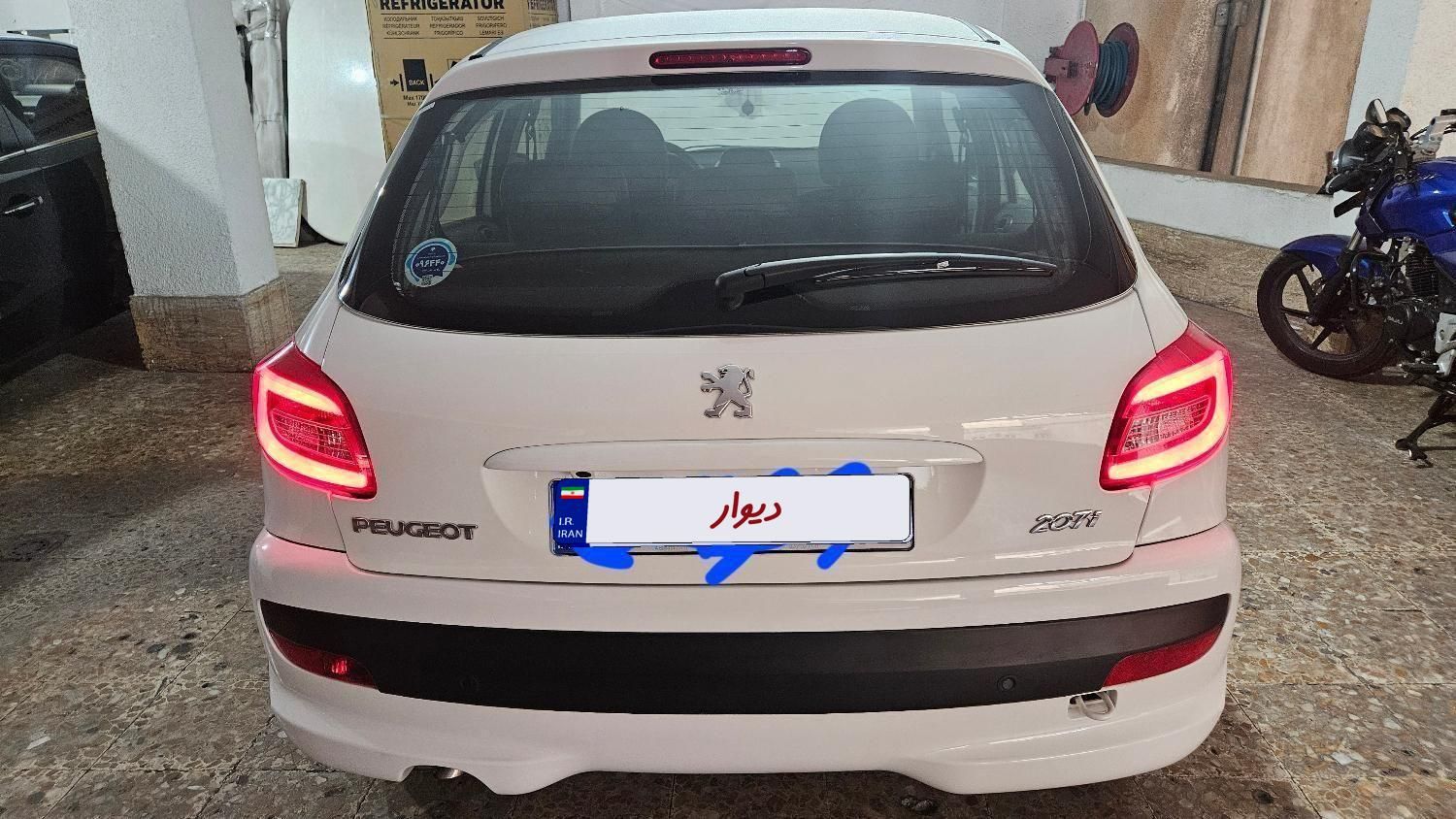 پژو 207 اتوماتیک TU5P - 1403