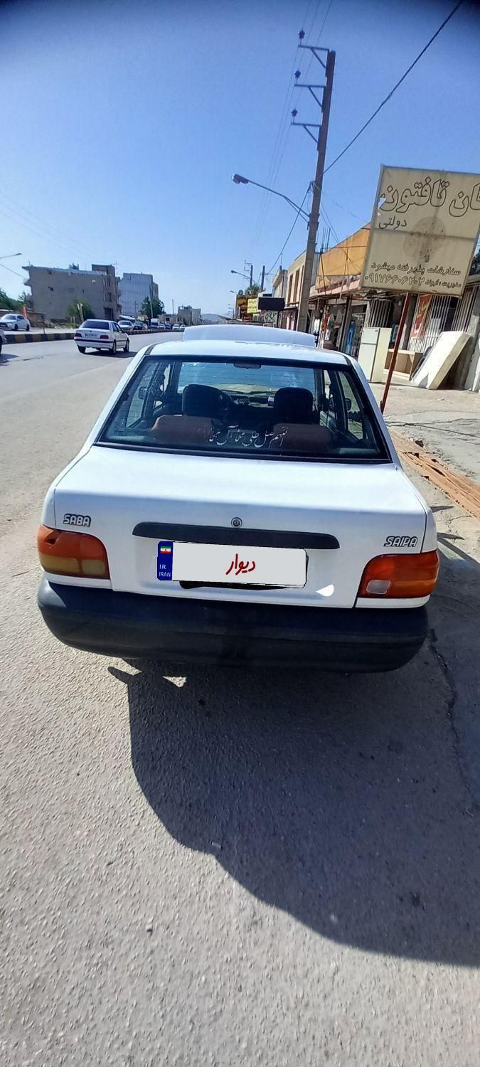 پراید صبا بنزینی - 1387