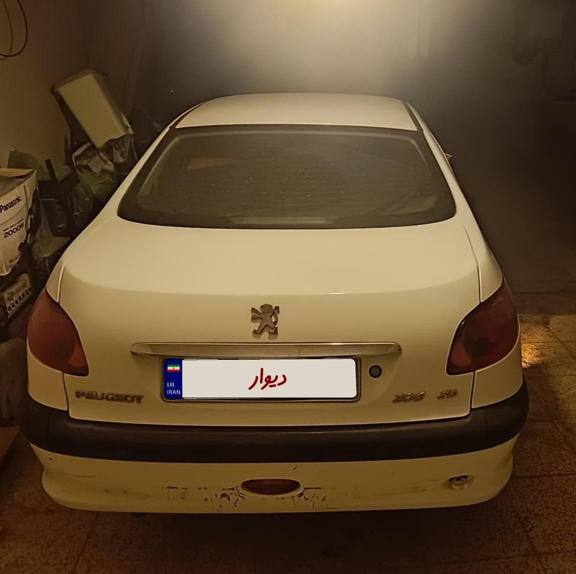 پژو ۲۰۶ صندوق دار v8 - 1394