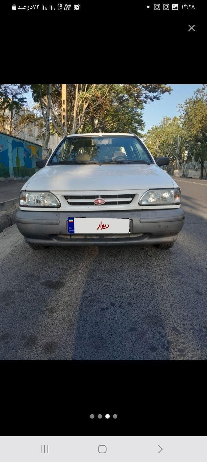 پراید صبا بنزینی - 1387