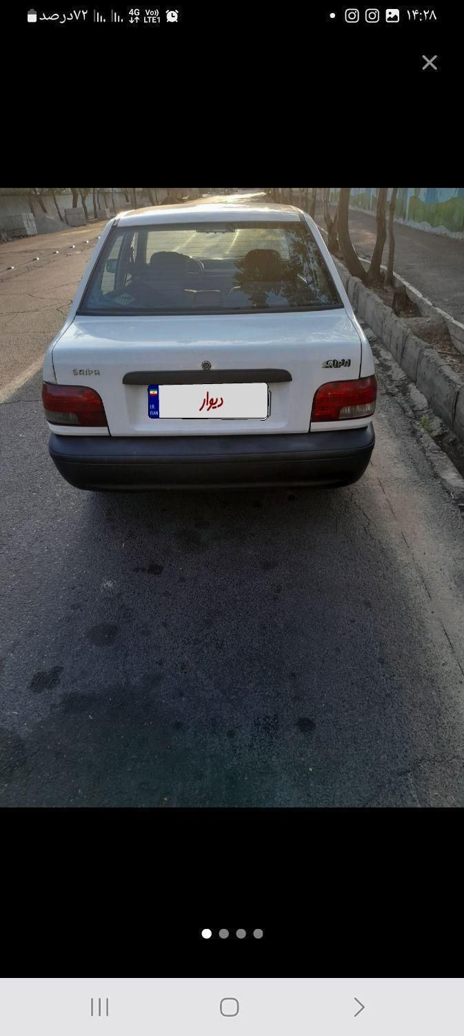 پراید صبا بنزینی - 1387