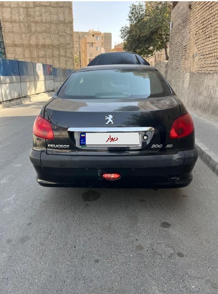 پژو ۲۰۶ صندوق دار v9 - 1391