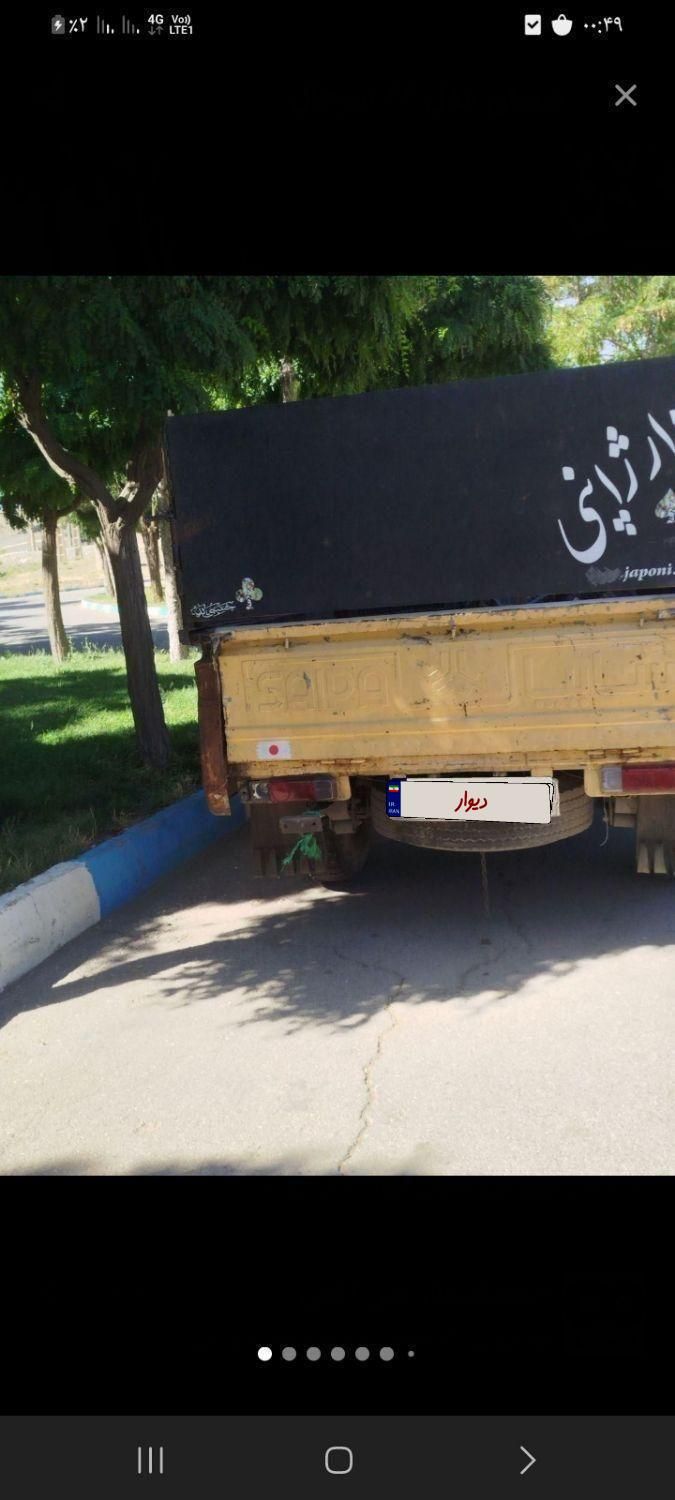 نیسان پیکاپ دو کابین دنده ای - 1366