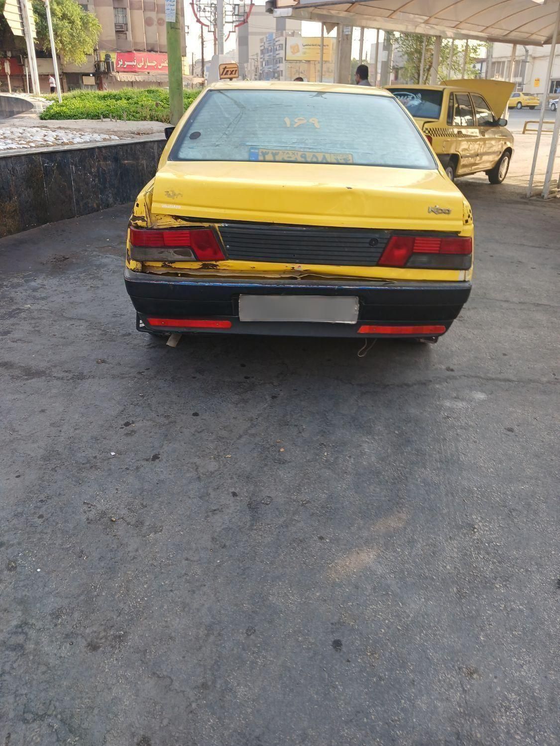 پژو آردی دوگانه سوز CNG - 1378