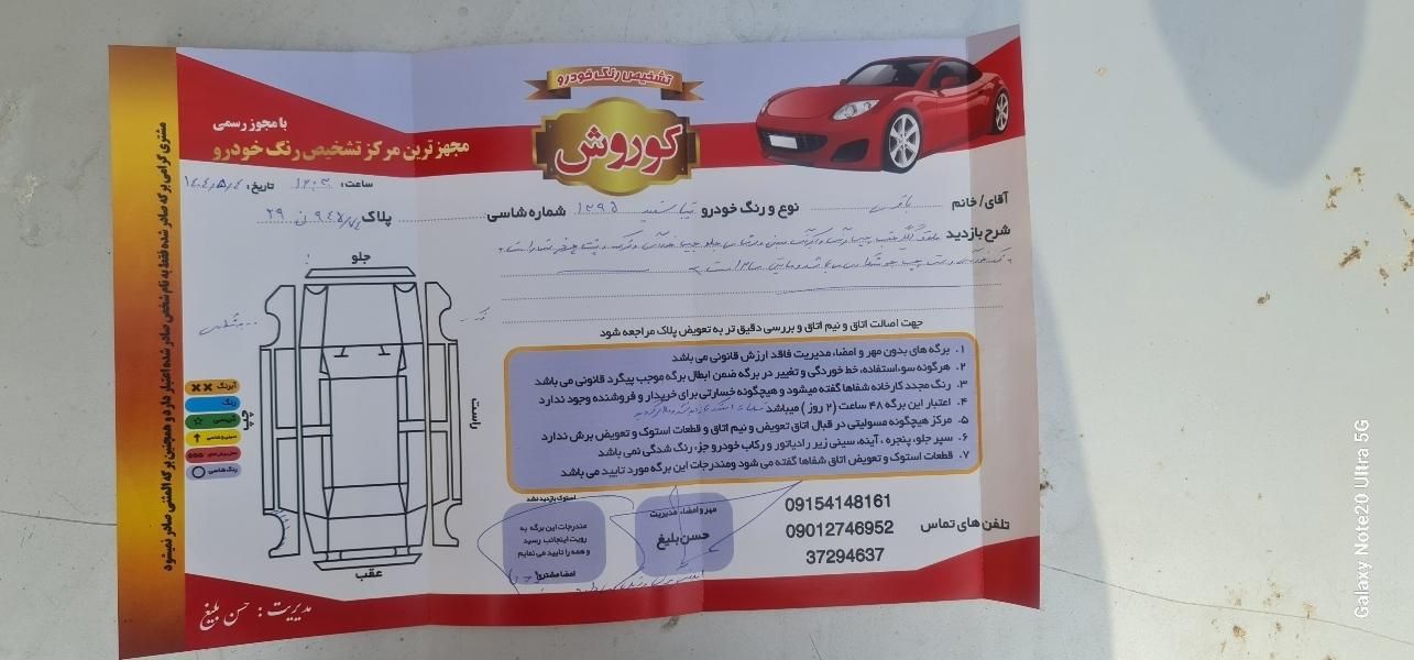 تیبا صندوق دار SX - 1395