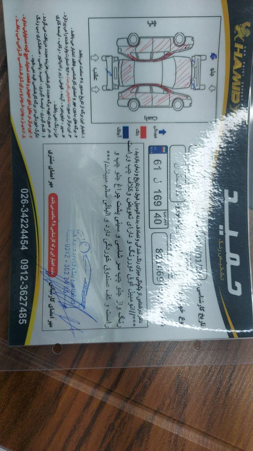 پژو 206 تیپ 2 - 1395