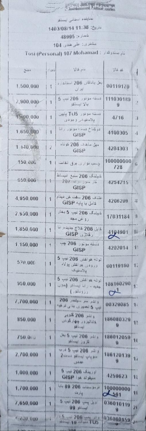 پژو 206 تیپ 5 - 1397