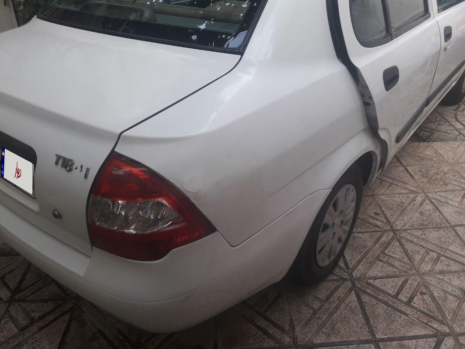 تیبا صندوق دار EX - 1393