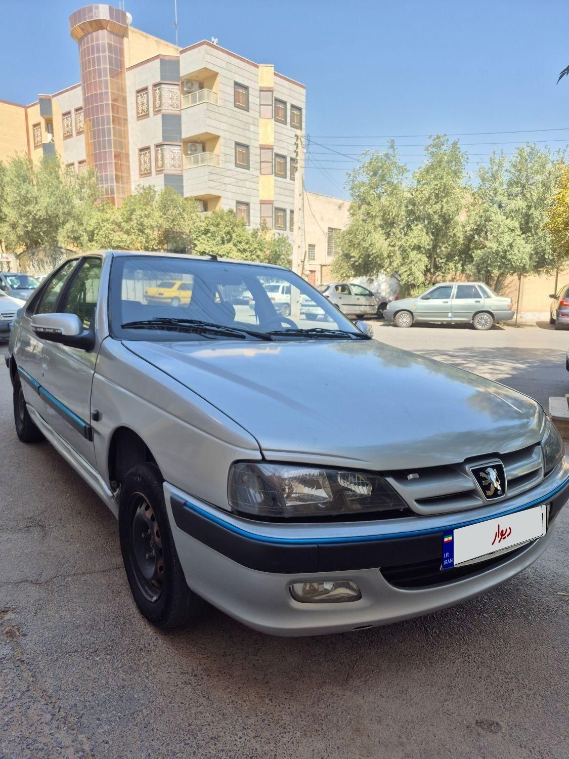 پژو پارس دوگانه سوز - 1386