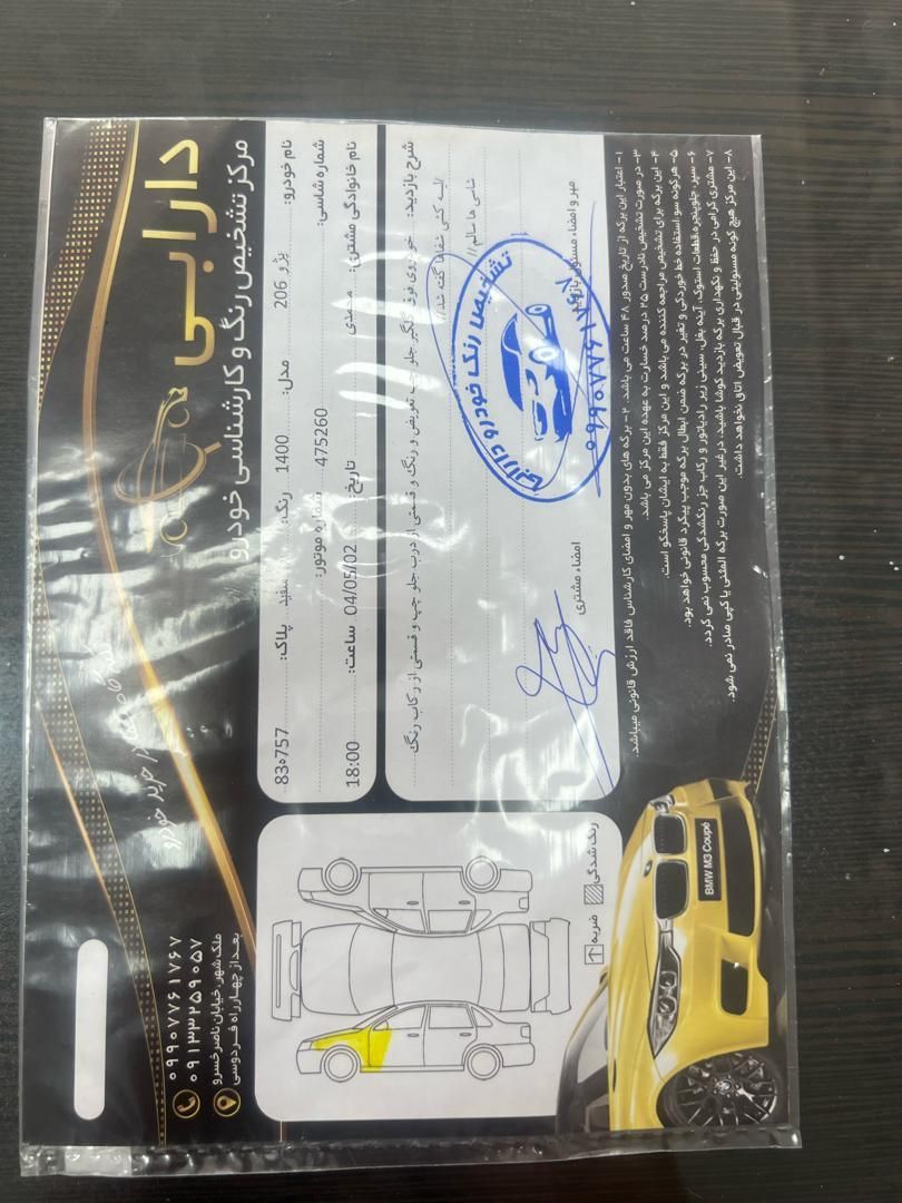پژو 206 تیپ 2 - 1400