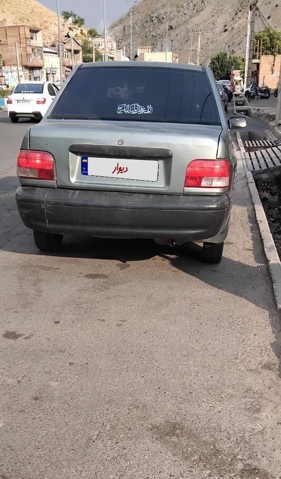 پراید صبا بنزینی - 1386