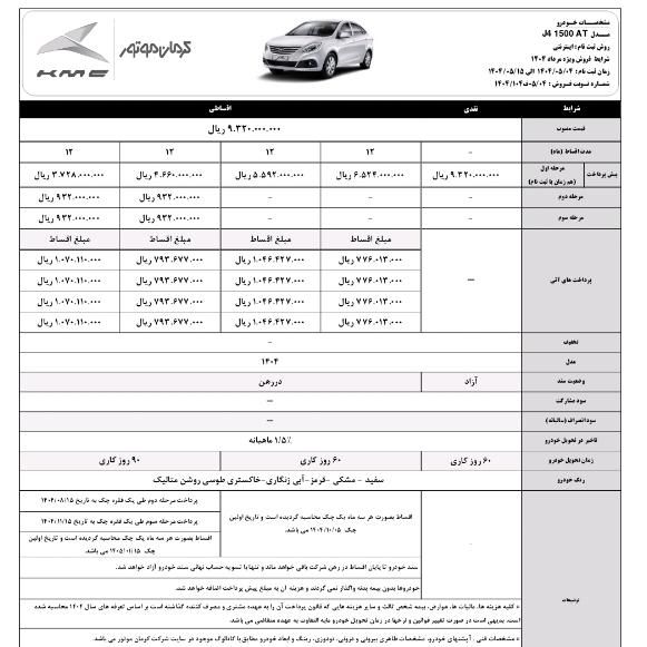 جک J4 اتوماتیک ساده - 1404