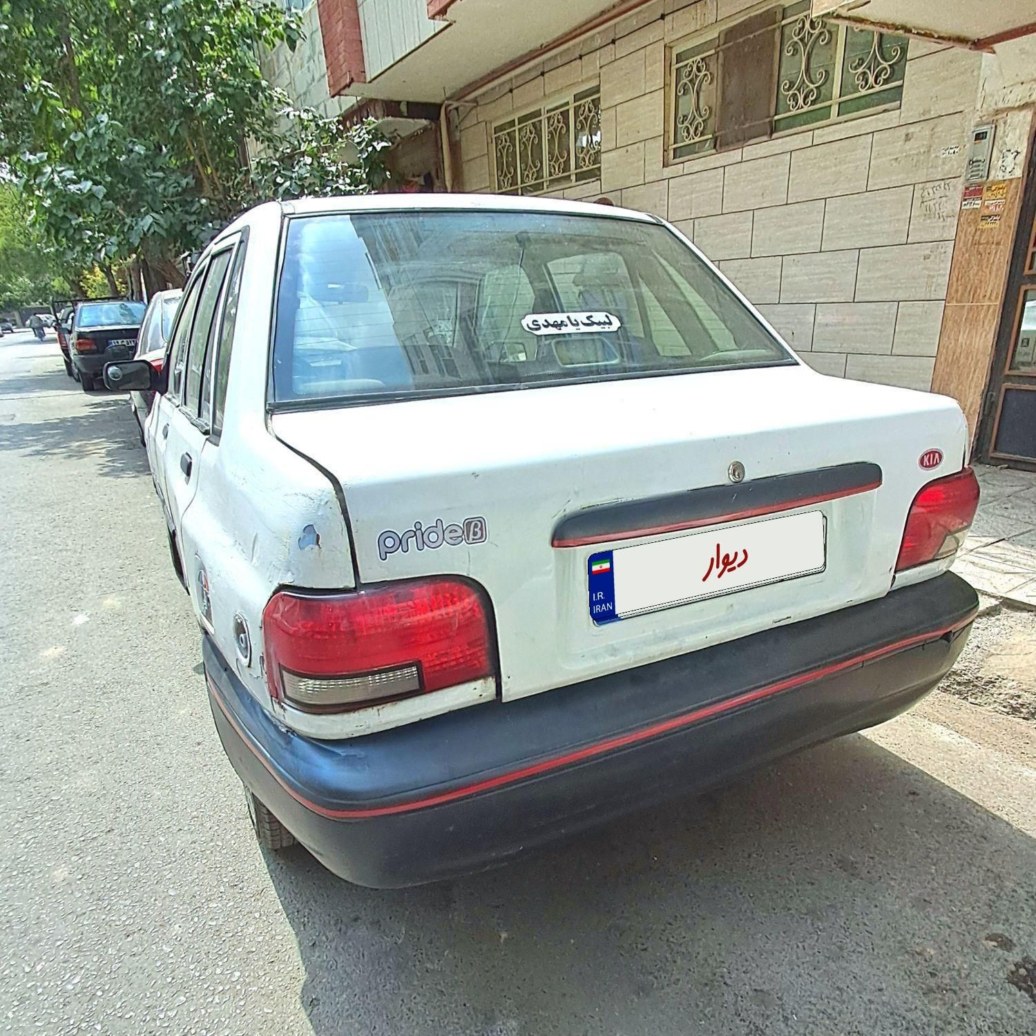 پراید صبا بنزینی - 1381