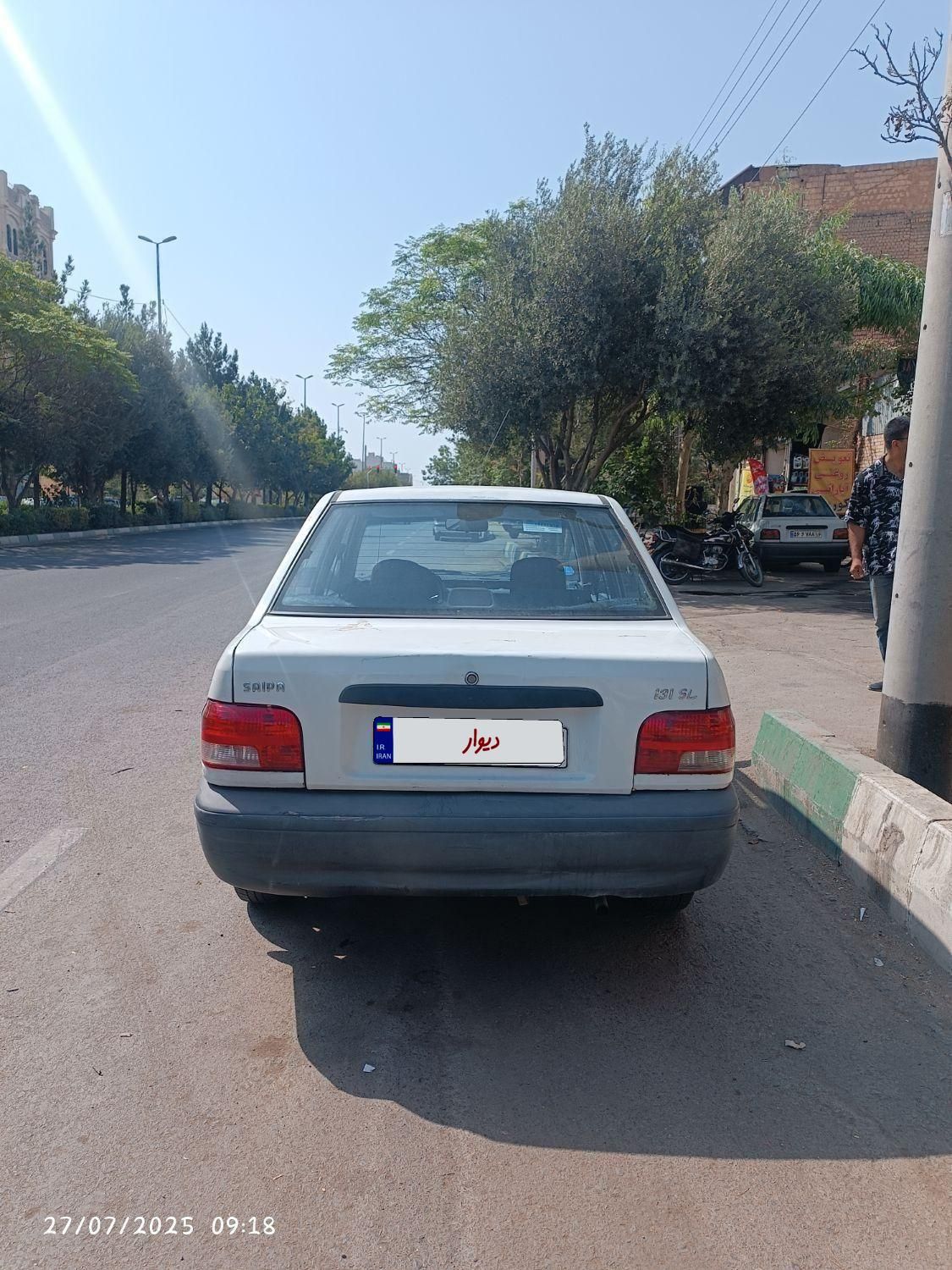 پراید صبا بنزینی - 1387