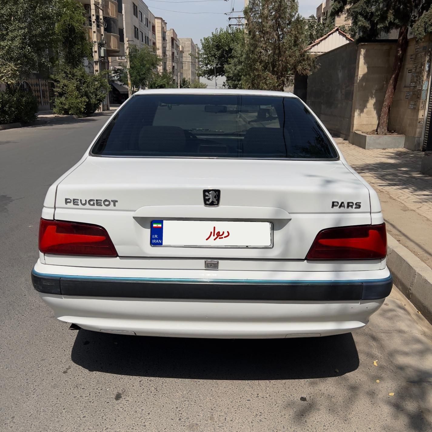 پژو پارس دوگانه سوز - 1389