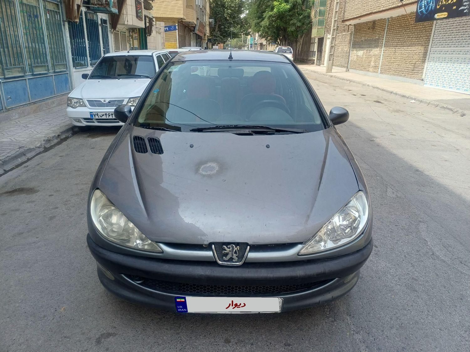پژو ۲۰۶ صندوق دار v8 - 1391