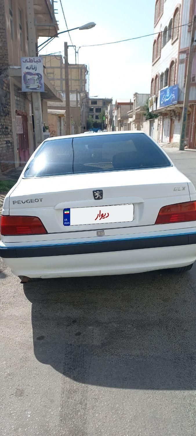 پژو پارس دوگانه سوز - 1386