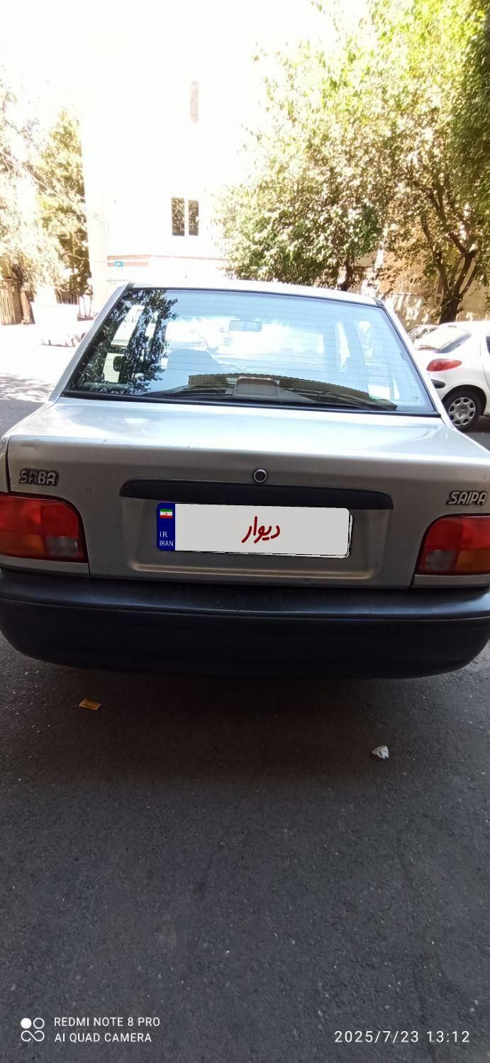 پراید صبا بنزینی - 1387