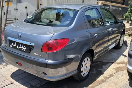 پژو ۲۰۶ صندوق دار v8 - 1398