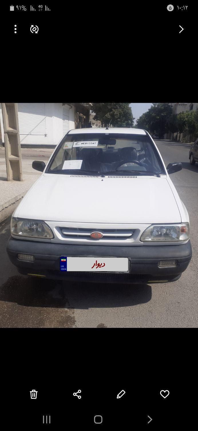 پراید صبا بنزینی - 1389